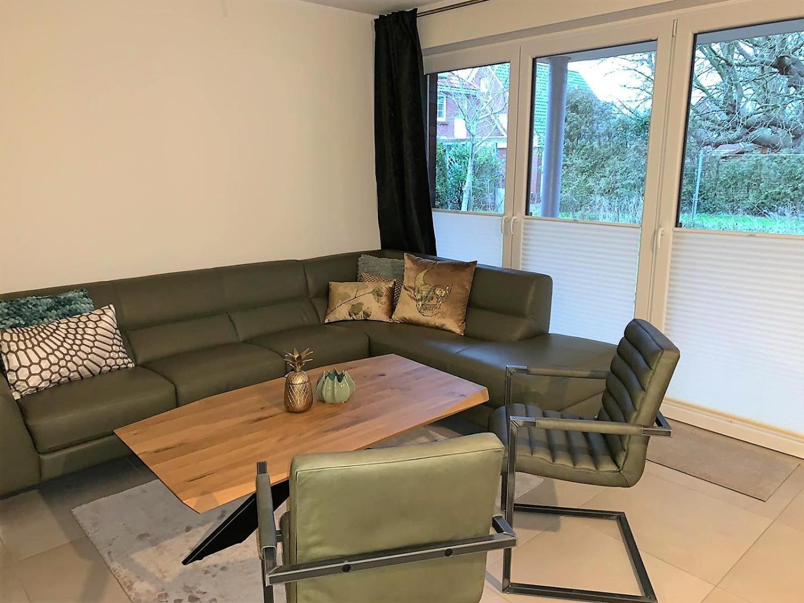 Landblick 1 - Luxusferienwohnung Fuer 4 Personen Norddeich  Eksteriør billede